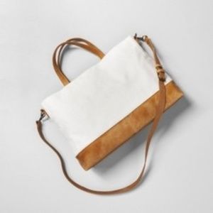 NWT Sour Cream Satchel Crossbody Hearth & Hand
